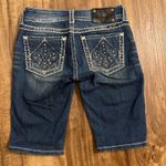 Miss Me Fleur de Lis Bermuda shorts Sz 27" Photo 10