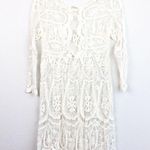 Jen's Pirate Booty NWT • FREE PEOPLE • Sheer Cream Lace Dress Sz XS Photo 0