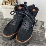 Coach Black City Hiker G1354 Platform Lace Up Suede Shearling Ankle Boots 10 Photo 1