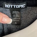 Hot Topic  Velour hooded cropped hoodie Photo 1