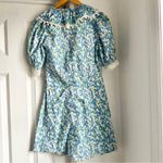 RIXO Anya Pastel Floral Dress Blue Size XS Photo 7