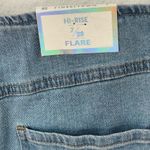 Tinseltown  High Rise pull on raw hem flare jeans Photo 4