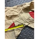 Abercrombie & Fitch VTG Y2K Abercrombie Fitch Surplus‎ Womens 8 Nylon Baggy Cargo Utility Shorts Tan Photo 7