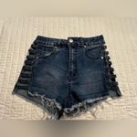 Windsor cutout denim shorts Photo 1
