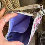 Coach Authentic 1941 POPPY shimmery Leather/thick Cotton zip closure wristlet Photo 7