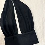 Spiritual Gangster NEW Black Halter Crop Top - Size: XS/S Photo 4