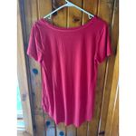 American‎ Eagle Soft & Sexy Red Short Sleeve T Photo 1