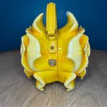 Dolce & Gabbana  Yellow Rose Dolce Box Bag in Painted Resin Crossbody damaged Photo 2