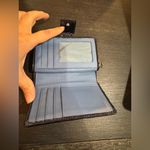 Coach Leather Wallet with Stitch Detailing Photo 7