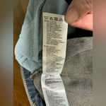 Reiss Bailey Mid Rise Button Fly Cropped Jeans Straight Leg Luxe Size 27 Photo 6