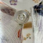 See By Chloe  Bow Floral-Print Georgette Blouse Size FR 36 Small US 4 Photo 2