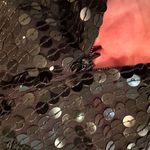 Club Monaco Petite Black Sequin One-Shoulder Short Cocktail Dress Size S Photo 10