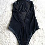 Adore Me Black Motifa Lace Bodysuit Size Small Photo 3