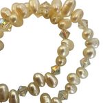 Freshwater Pearl & Crystal Choker with Sterling Silver Clasp Photo 7