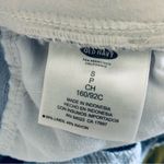 Old Navy  Blue & White Striped Linen-Blend Maternity Shorts | Size: S Photo 5