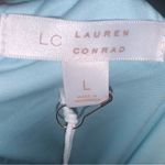 LC Lauren Conrad Pomegranate Print Faux Wrap Dress Photo 3