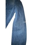 Wet Seal Wet‎ Seal Denim Dress XS Long Sleeve Lace Up Fringe Hem Casual Shirt Dress Photo 5