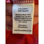 Vineyard Vines  Shirt Women Medium Red Whale Isle‎ Quarter Zip Pullover Preppy Photo 10