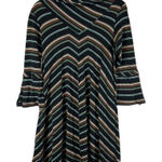 Free People New Romantics Women's Cowl 70's Boho Mini Dress Flare Sleeve Size S Photo 0