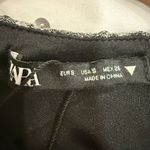 ZARA  Silver Draped Sequin Mini Dress – Size Small – NWT Photo 3