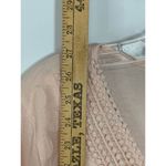 Shannon Ford New York Womens Sweater V Neck Circle Quarter Sleeve Pink Medium Pink Photo 5