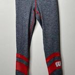 Zoozatz  Wisconsin Badgers Grey Leggings Women's Small Photo 0