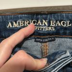 American Eagle  Hi-Rise Super Stretch Distressed Jean Skirt Size 2 Photo 1