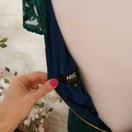 ABS Allen Schwartz  Emerald Lace Midi Dress Photo 3