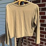 Girlfriend Collective  Army Green Long Sleeve Women's XS Photo 2