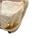 Courreges Vintage Sweater Short Sleeve Ribbed Knit Logo Beige Cream Size 0 XS Yellow Photo 10