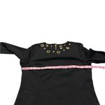 MICHAEL KORS black dress with gold hardware Size 8 Photo 1