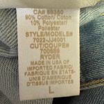 Joie  Women's Blue Long Sleeve Pocket Casual Button Down Denim Jean Jacket Size L Photo 3