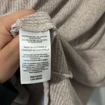 Stella & Dot  (NWT) Oatmeal Asymmetrical, Off Shoulder Long Sleeve Top, Size XL Photo 6