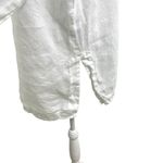 Ralph Lauren LRL  100% Linen V-Neck Long Sleeve Blouse Top Classic White size XL Photo 3