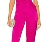 Saylor Raya Jumpsuit in Fuchsia Size Large Photo 0