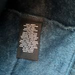 FILA  Vest Womens medium Faux Fur dark blue Full Zip Outerwear Coat Jacket #135 Photo 5