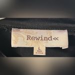 Rewind  black bomber jacket size L Photo 2