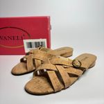 VANELi Brogan Exnula Huarache Sandals in Natural Cork (Wide) Tan Size 9 Photo 1