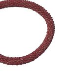 Sashka Bracelet Handmade Boho Chic Crochet Beaded Roll Photo 1