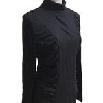 Erica Brooke Turtleneck Sweater Black Size M Photo 0