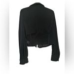 SheIn Black Sheer Jacket Photo 1