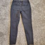 Maurice's Black plaid backed destructed high rise jeggings Photo 7