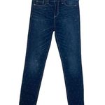 Abercrombie & Fitch Dark Wash Allover Rhinestone Skinny Jeans Photo 0