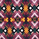 LuLaRoe  NWT Size 2XL Purple & Golden Yellow Geometric Print Pencil Cassidy Skirt Photo 3