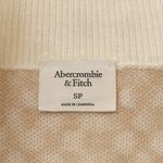 Abercrombie & Fitch  Beige & White Checkered Knit Sweater Dress Size S Photo 4