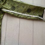 Green Floral and Medallion Print Oriental Jacket Size XXXL Size L Photo 5