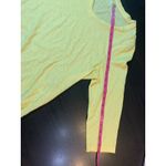 Charlie B Butter Yellow Shirt Womens Medium Pima Cotton Asymmetrical‎ Hem Artsy Photo 9