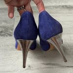 Diane Von Furstenberg Anette Blue Heels Photo 5