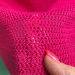 American Eagle  Outfitters Vibrant Pink 3/4 Sleeve Top Photo 6