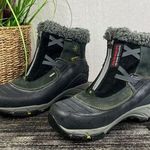 Merrell  Black Winterlude Polartec Fleece Lined Zip Up Waterproof Ankle Boot 7 Photo 0